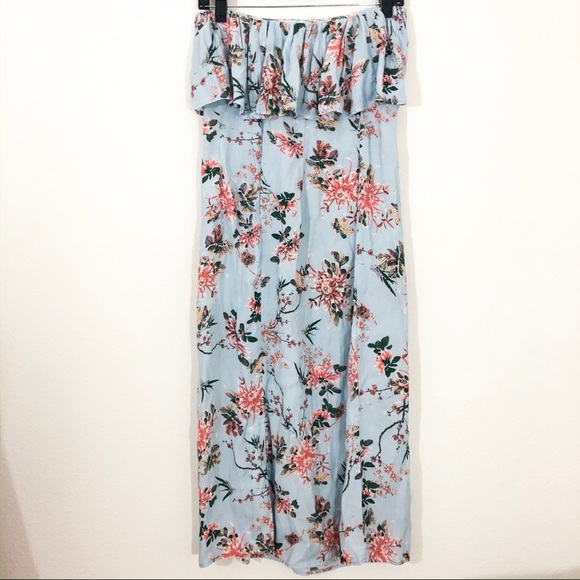 Flynn Sky Fiona Midi Strapless Dresses - Picture 4 of 6